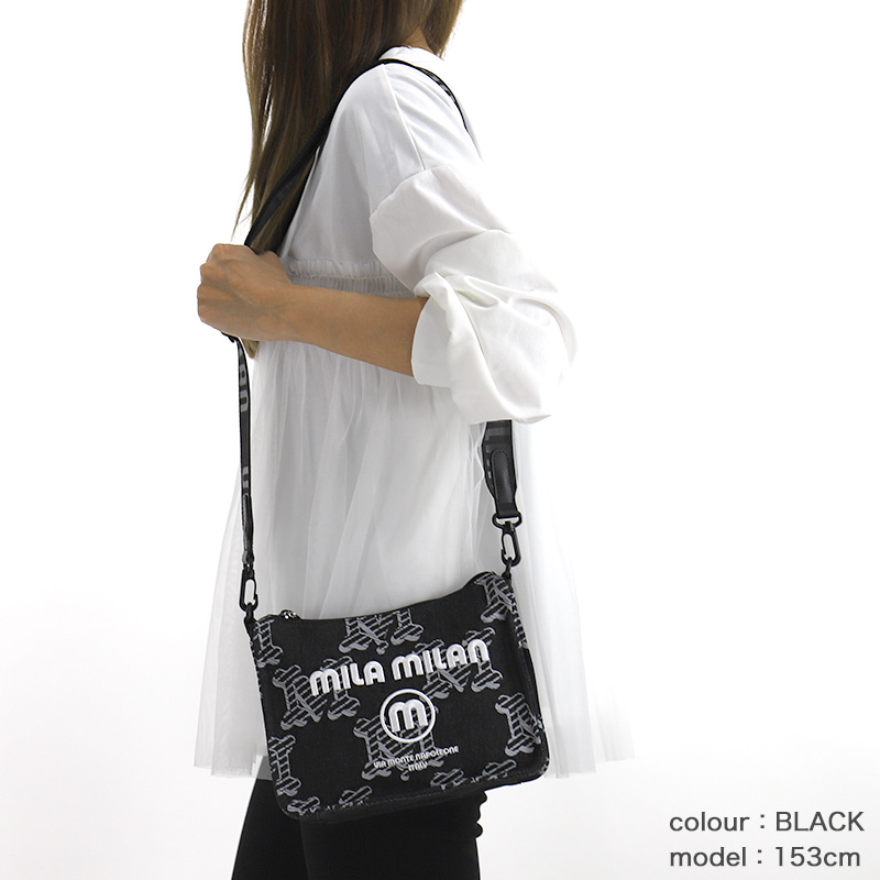 mila milan（ミラ・ミラン） デニーモ ミニショルダーバッグ