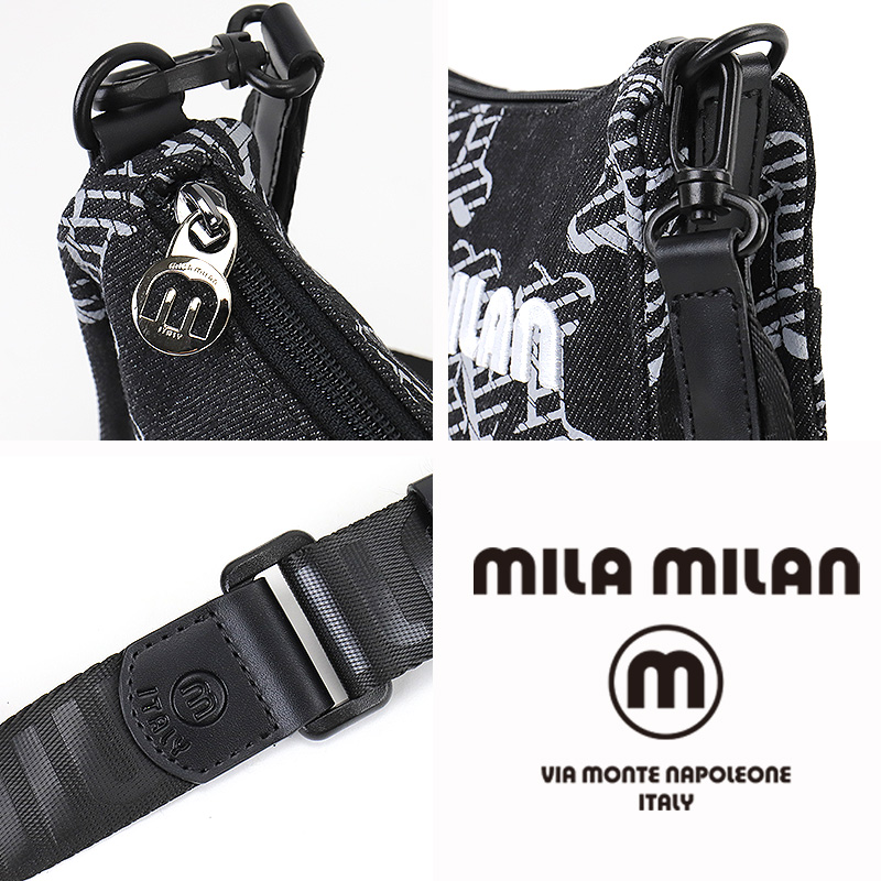 mila milan（ミラ・ミラン） デニーモ ミニショルダーバッグ