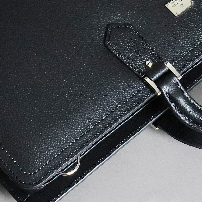 LANVIN COLLECTION ランバンコレクション マクシム ビジネスバッグ ブリーフケース B4 A4 2WAY 牛革 本革 レザー 軽量 日本製 280522 三方開き メンズ 正規品の画像