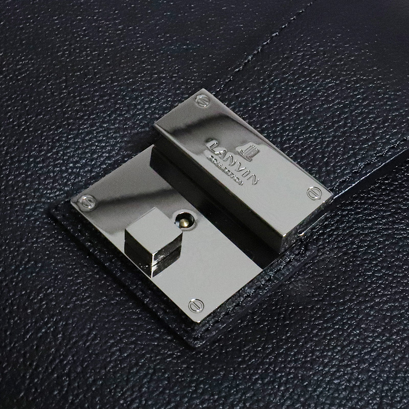 LANVIN COLLECTION ランバンコレクション マキシム ビジネスバッグ ダレスバッグ ショルダーバッグ 2WAY A4 牛革 本革 レザー 軽量 280524 日本製 口枠 メンズの画像