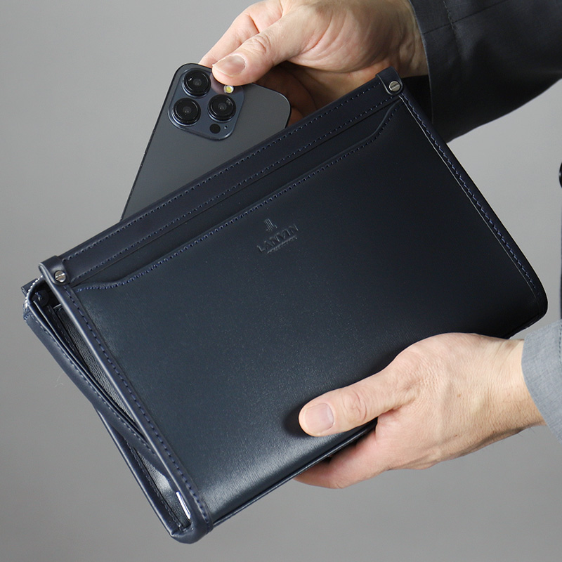 LANVIN COLLECTION ランバンコレクション ニューフロー クラッチバッグ