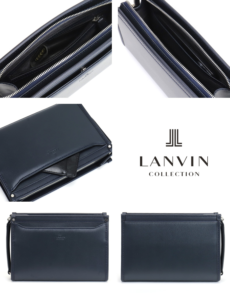 LANVIN COLLECTION (ランバンコレクション) ニューフローシリーズ クラッチバッグ 282261 