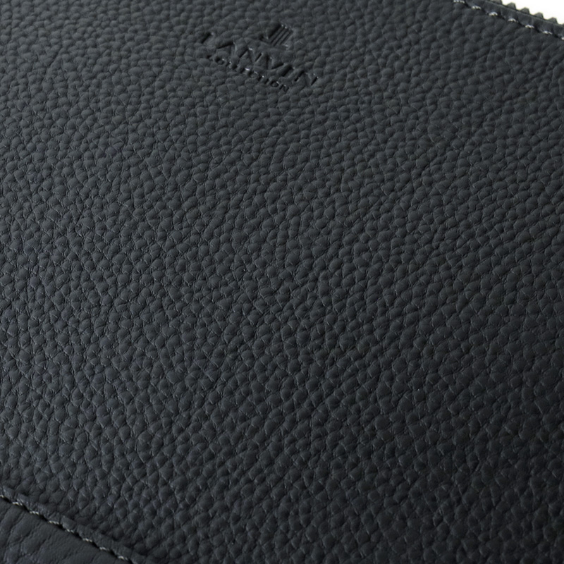 LANVIN COLLECTION ランバンコレクション ルーヴル クラッチバッグ セカンドバッグ 288221 A5 軽量 牛革 本革 レザー 通勤 ビジネス 冠婚葬祭 日本製 メンズの画像