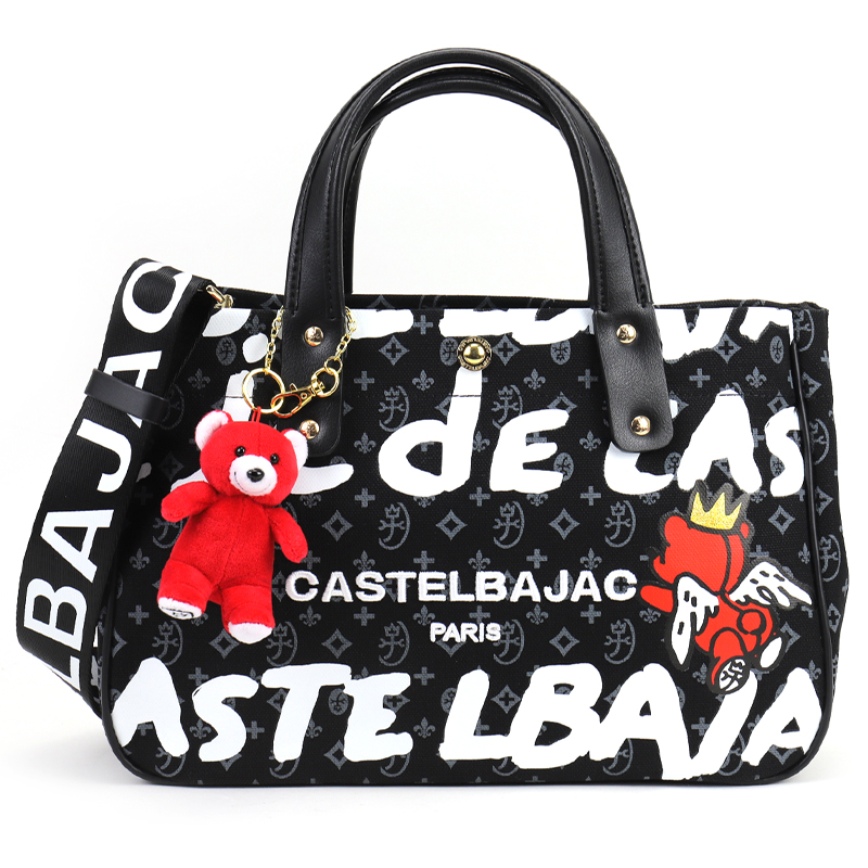 華やか デザイン カステルバジャック ミニ トート 2WAY CASTELBAJAC カステルバジャック バッグ トートバッグ