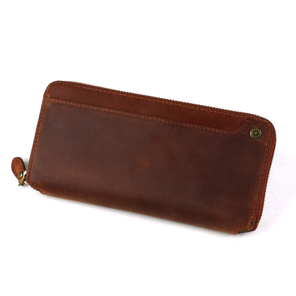 ZONALe（ゾナール） VINTAGE ヴィンテージ L字ファスナー長財布 小銭