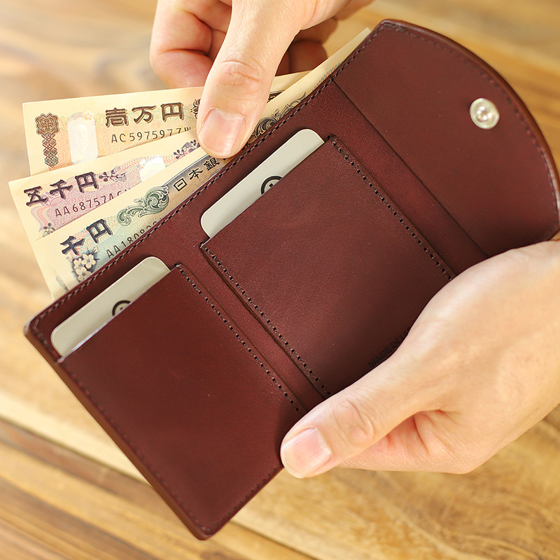 Lee（リー） 三つ折り財布 札入れ ミニ財布 JLW-002 イタリアンレザー