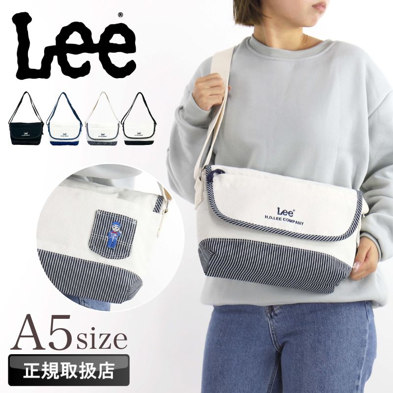 Lee（リー） ショルダーバッグ メッセンジャーバッグ 被せショルダー