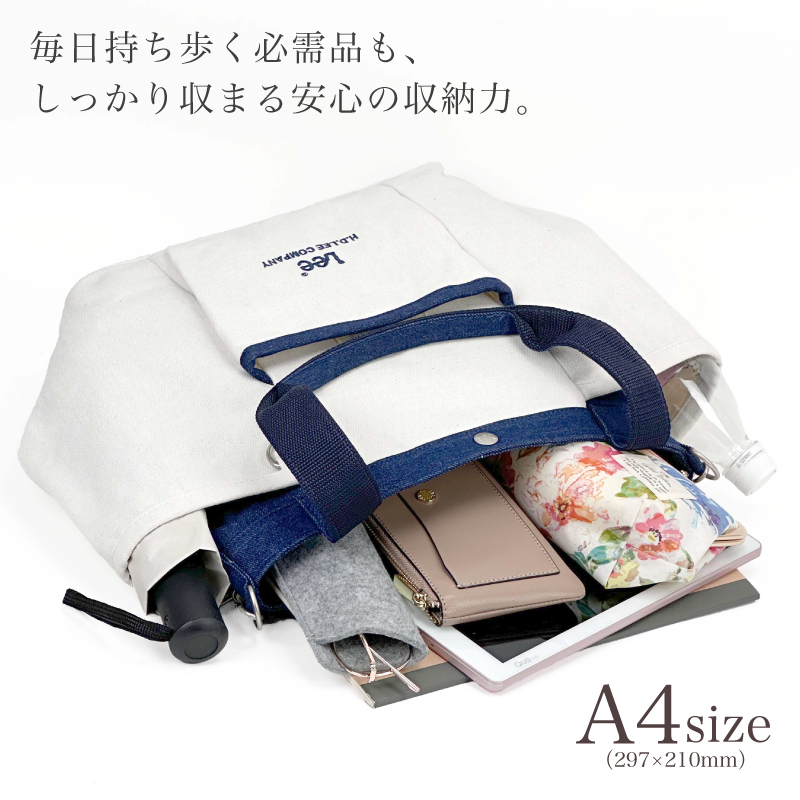 Lee（リー） トートバッグ ショルダーバッグ 手持ち 2WAY 斜め掛け