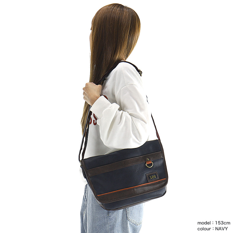 商品レビューで+5%｜リー インフィニティ2 メッセンジャーバッグ?A5 合皮 Lee infinity2 320-3152 Lee（リー） infinity2 インフィニティ2 ショルダーバッグ 斜め掛け