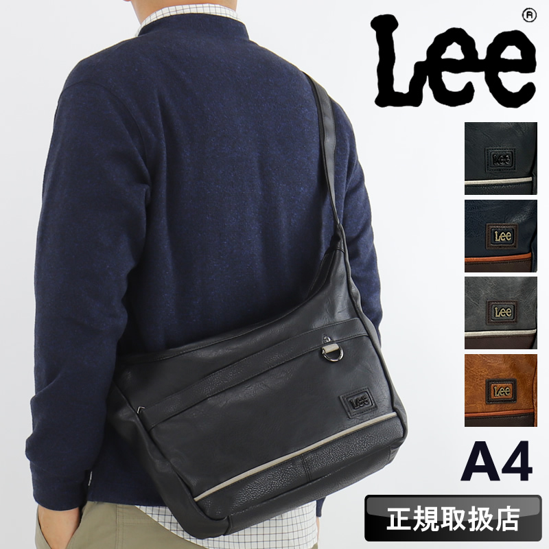 Lee（リー） ショルダーバッグ メンズ 斜めがけ 大きめ ブランド a4 大