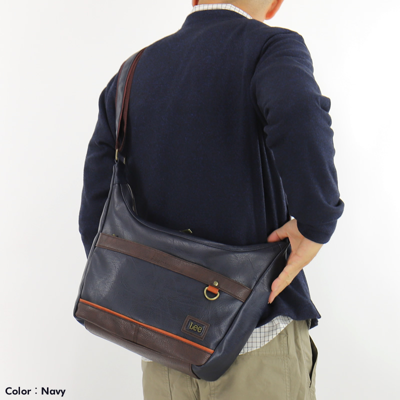 Lee（リー） ショルダーバッグ メンズ 斜めがけ 大きめ ブランド a4 大