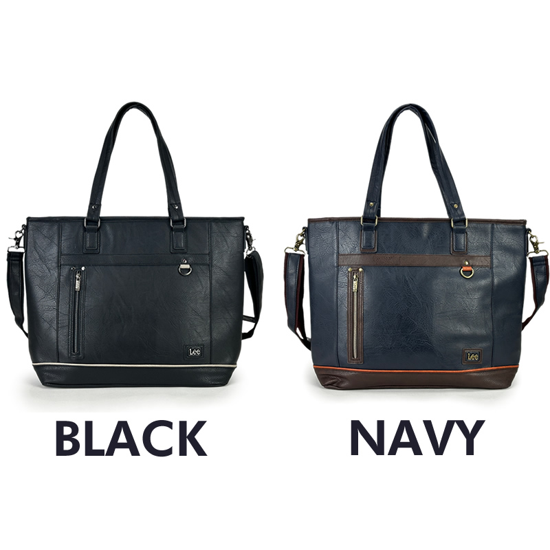 【商品レビュー記入で+5%】Lee トートバッグ メンズ 大きめ 大容量 ファスナー付き リー infinity2 ショルダーバッグ 2WAY 斜め掛け 斜めがけ ショルダーバッグ B4 A4 レディース 男女兼用 通勤 通学 旅行 トラベル 合皮 合成皮革 320-3159 Lee（リー） トートバッグ メンズ 大きめ 大容量 ファスナー付き