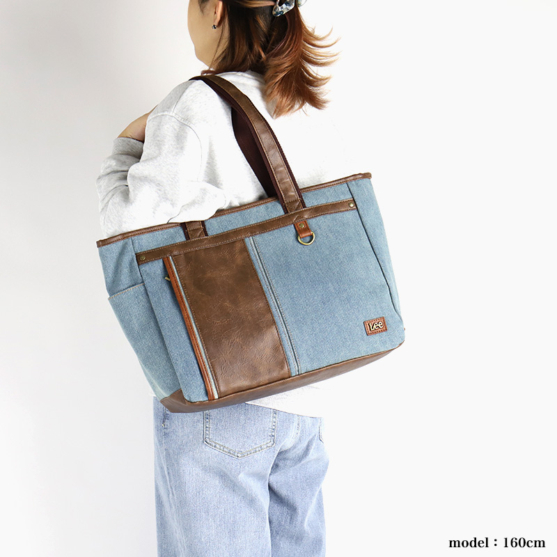 Lee リー symbol シンボル トートバッグ 肩掛け B4 A4 軽量