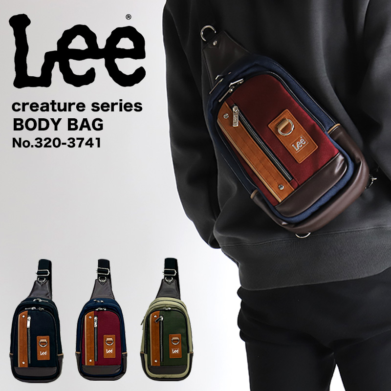 Lee（リー） creature クリーチャー ボディバッグ ワンショルダー
