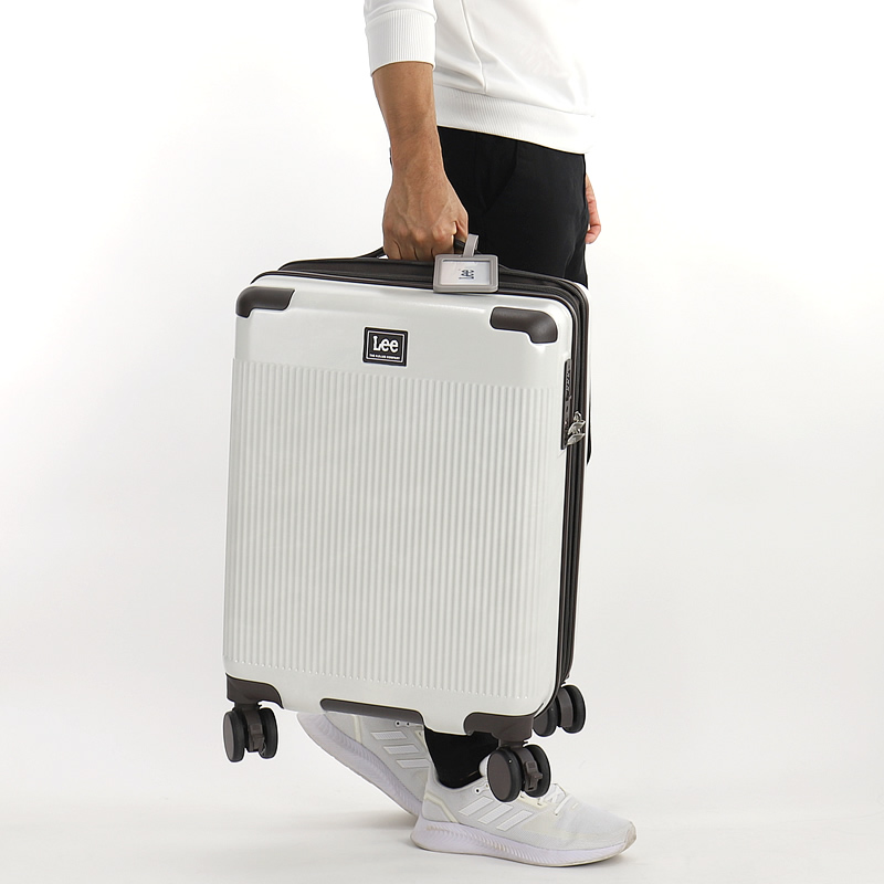 Lee ストライプキャリーバッグ Lee（リー） スーツケース 機内持ち込み Sサイズ 拡張 機内持込 拡張