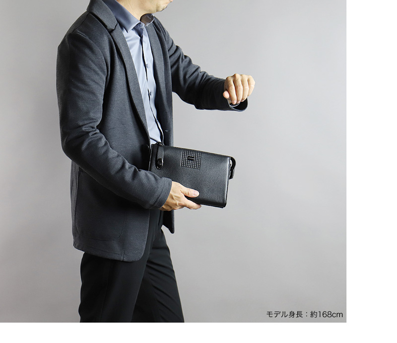 FIGARO フィガロ アルル2シリーズ クラッチバッグ セカンドバッグ 牛革 本革 レザー 36192