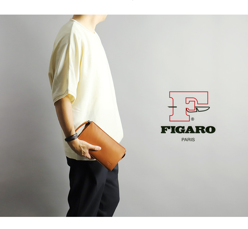 FIGARO フィガロ クラールシリーズ クラッチバッグ 斜め掛けバッグ 牛革 本革 レザー クラッチバッグ