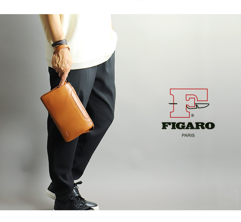 FIGARO フィガロ クラールシリーズ クラッチバッグ 斜め掛けバッグ 牛革 本革 レザー クラッチバッグ