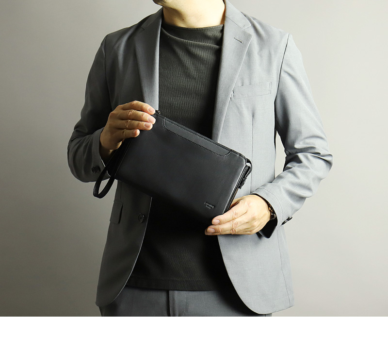 FIGARO フィガロ クラールシリーズ クラッチバッグ 斜め掛けバッグ 牛革 本革 レザー クラッチバッグ