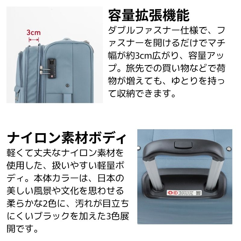 LEGEND WALKER（レジェンドウォーカー） スーツケース ソフトキャリー