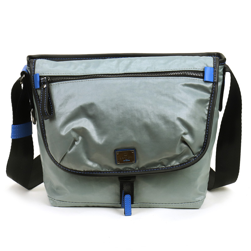 LANVIN en Bleu ランバンオンブルー ヘザン フラップショルダーバッグ