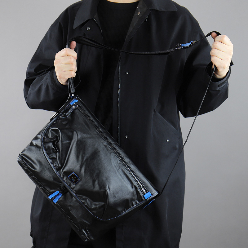LANVIN en Bleu ランバンオンブルー ヘザン フラップショルダー