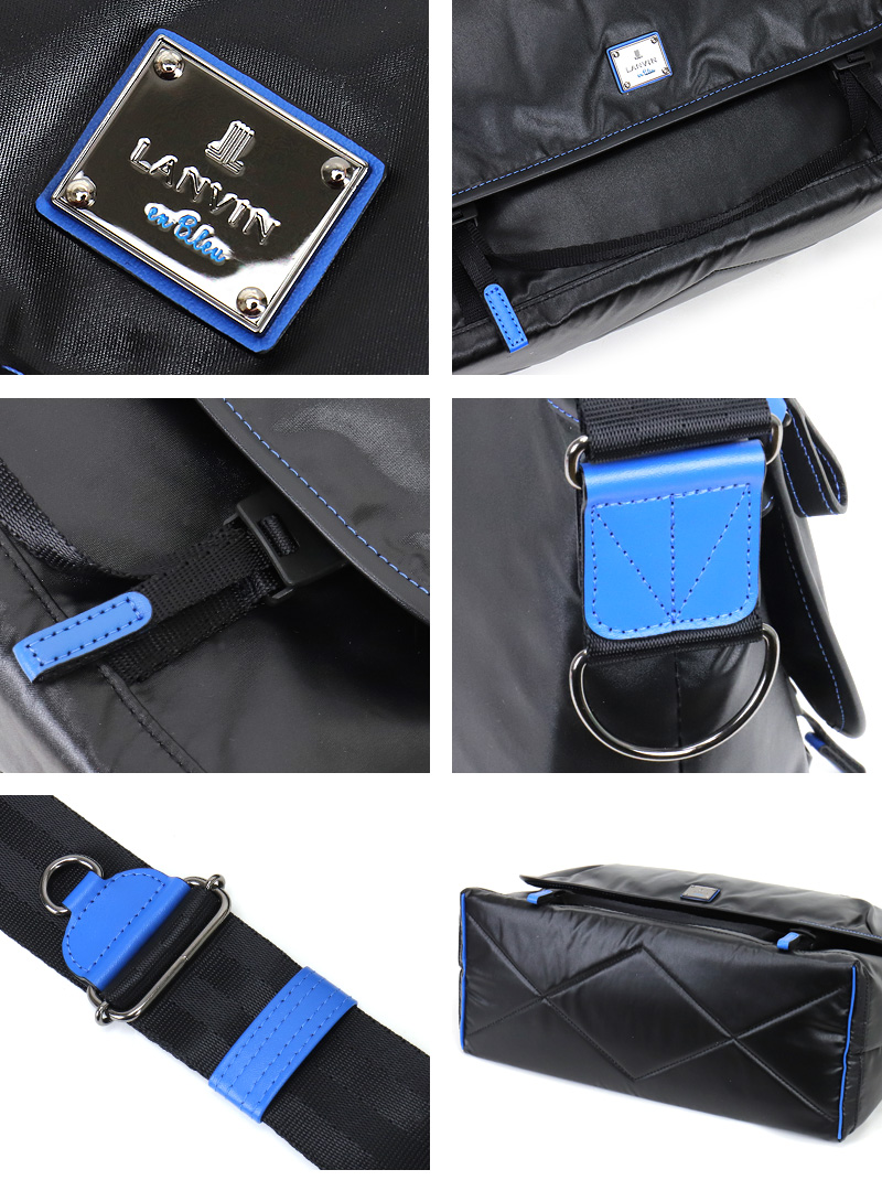 LANVIN en Bleu ランバンオンブルー ヘザン フラップショルダー
