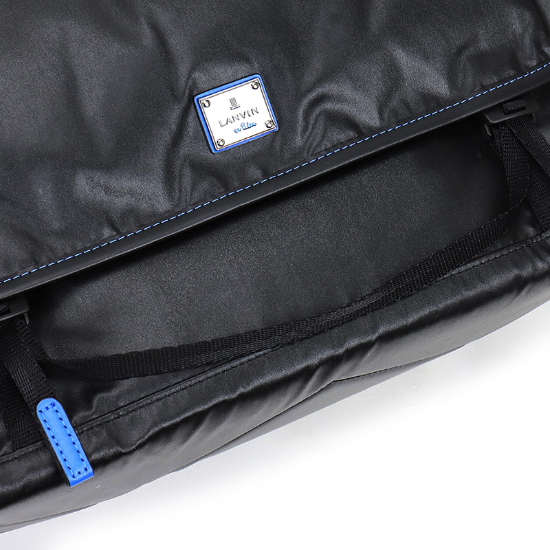 LANVIN en Bleu ランバンオンブルー ヘザン フラップショルダーバッグ