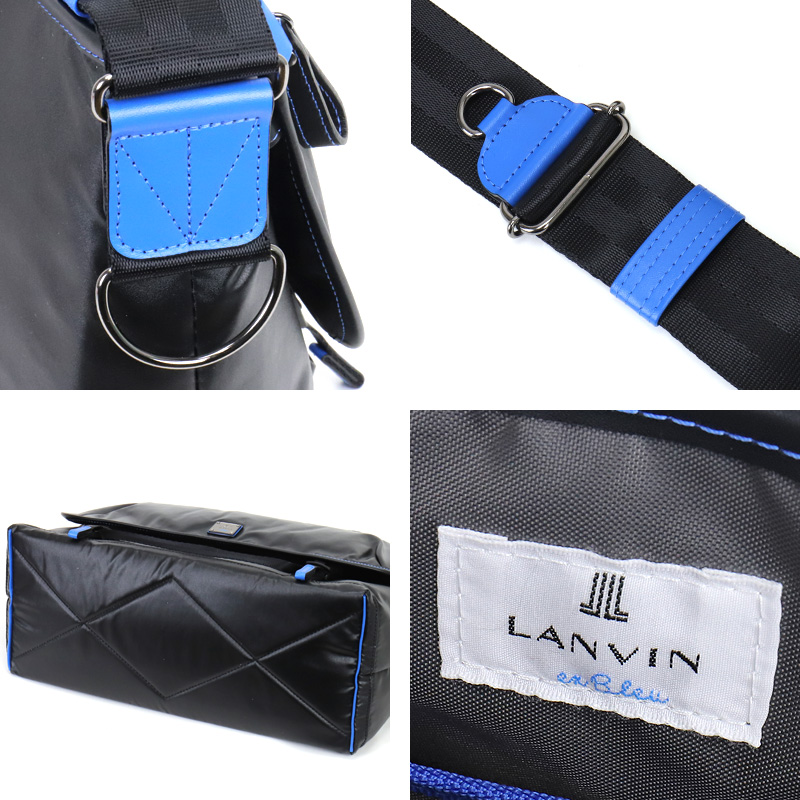 LANVIN en Bleu ランバンオンブルー ヘザン フラップショルダー
