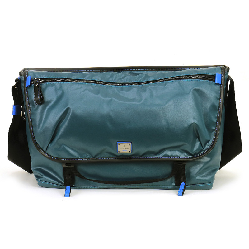 LANVIN en Bleu ランバンオンブルー ヘザン フラップショルダーバッグ