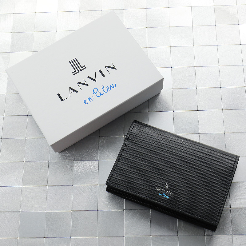 LANVIN en Bleu ランバンオンブルー ワグラム2小物 カードケース 名刺
