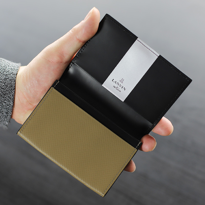 LANVIN en Bleu ランバンオンブルー ワグラム2小物 カードケース 名刺