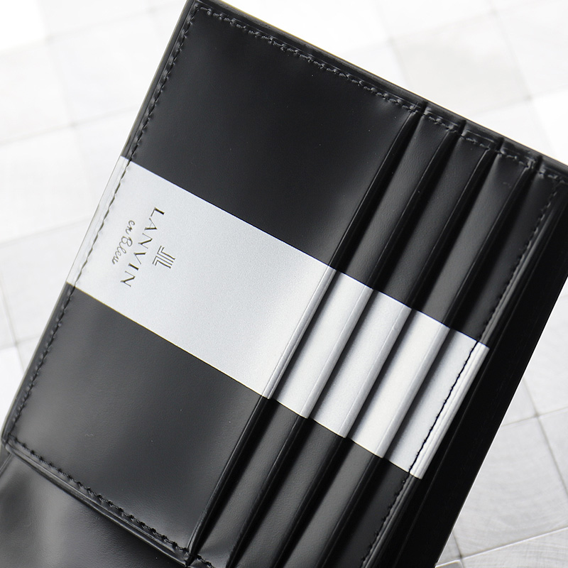 LANVIN en Bleu ランバンオンブルー ワグラム2小物 二つ折り財布 小銭