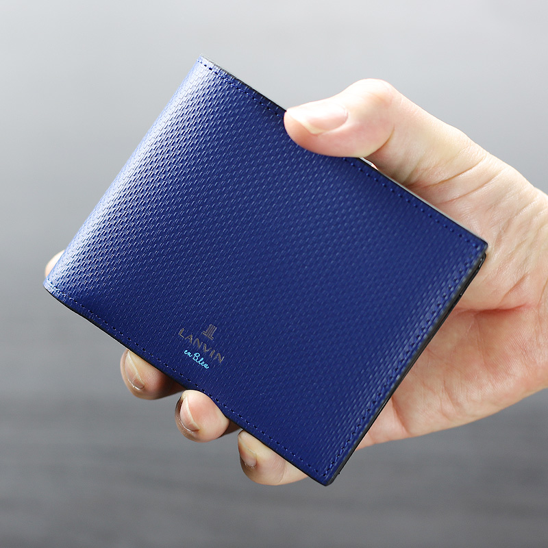 LANVIN en Bleu ランバンオンブルー アドニス小物 二つ折り財布 小銭