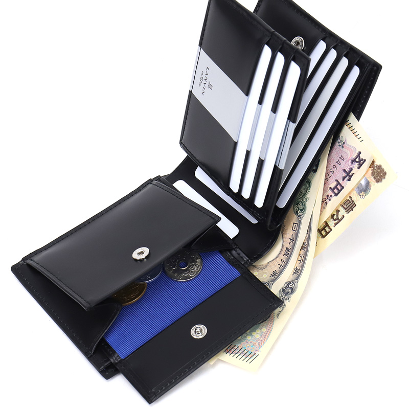 LANVIN en Bleu ランバンオンブルー アドニス小物 二つ折り財布 小銭