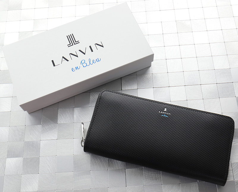 IENA VACHEMENT ヴァシュモン グログランパーカ ネイビー LANVIN en Bleu ランバンオンブルー ワグラム2小物 ラウンドファスナー