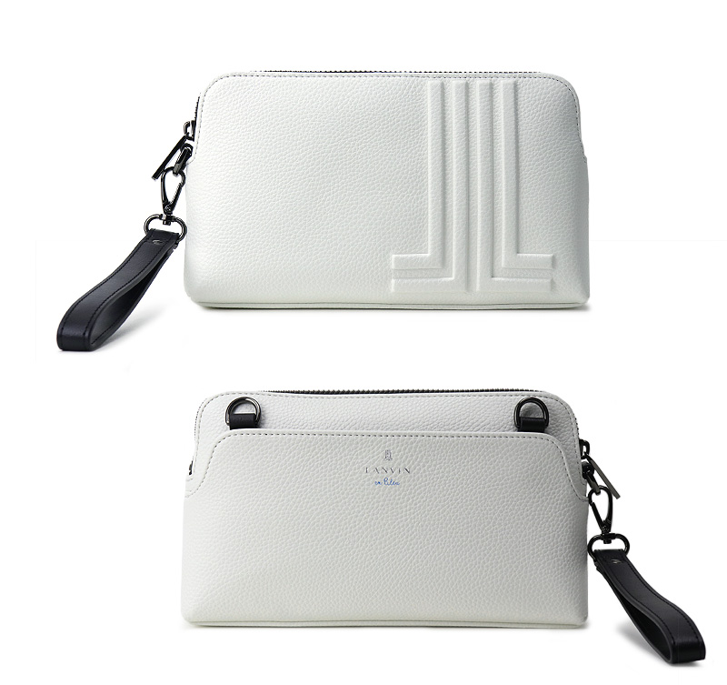 LANVIN en Bleu (ランバンオンブルー) Timbre(タンブル)  クラッチショルダー 512121 