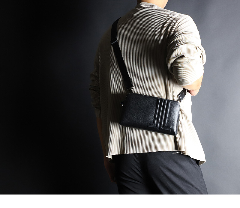 LANVIN en Bleu (ランバンオンブルー) Timbre(タンブル)  クラッチショルダー 512121 