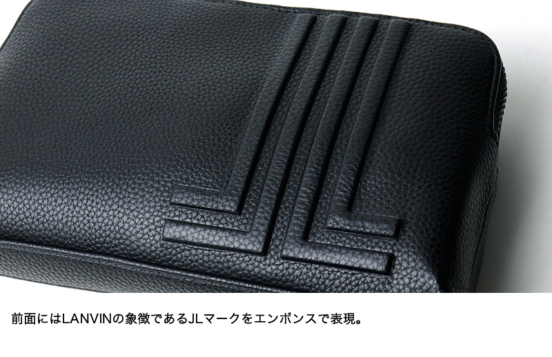 LANVIN en Bleu (ランバンオンブルー) Timbre(タンブル)  クラッチショルダー 512121 