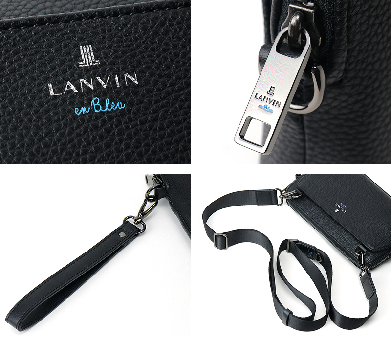 LANVIN en Bleu (ランバンオンブルー) Timbre(タンブル)  クラッチショルダー 512121 