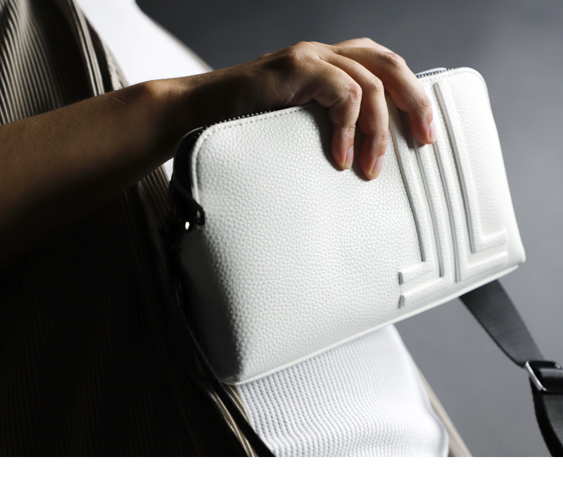 LANVIN en Bleu (ランバンオンブルー) Timbre(タンブル)  クラッチショルダー 512121 