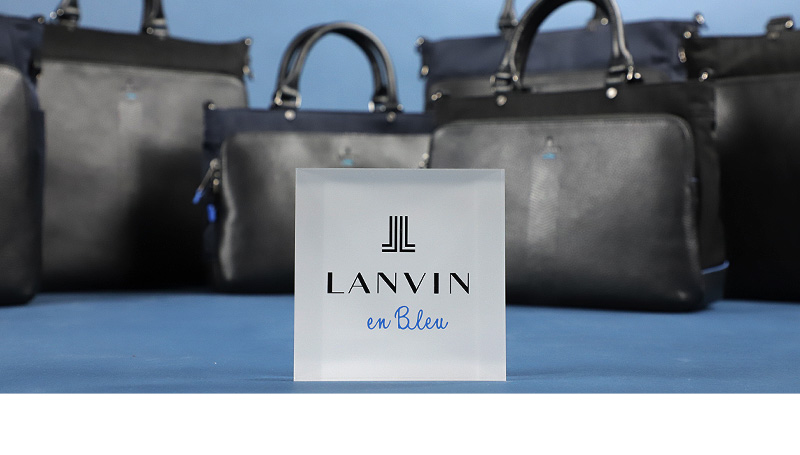 LANVIN en Bleu (ランバンオンブルー) Reims(ランス)  2WAY ドライビングトート 513511