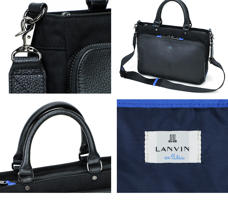 LANVIN en Bleu (ランバンオンブルー) Reims(ランス)  2WAY ドライビングトート 513511