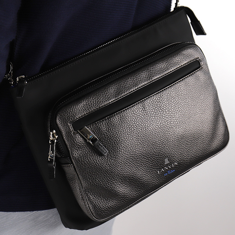 ぱん LANVIN en Bleu 限定品 ランバンオンブルー ショルダーバッグ ドレッセ