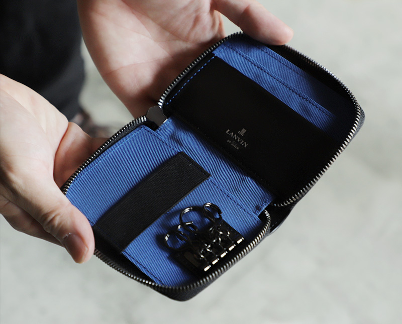 LANVIN en Bleu ランバンオンブルー スウィッシュ キーケース 4連