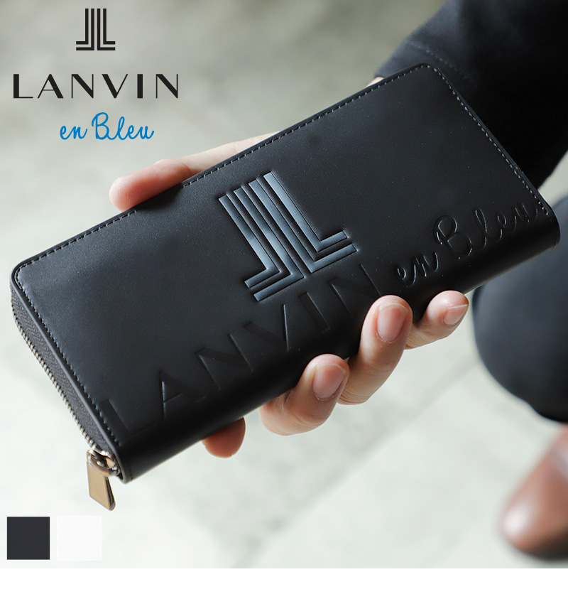 LANVIN en Bleu ランバンオンブルー スウィッシュ ラウンドファスナー