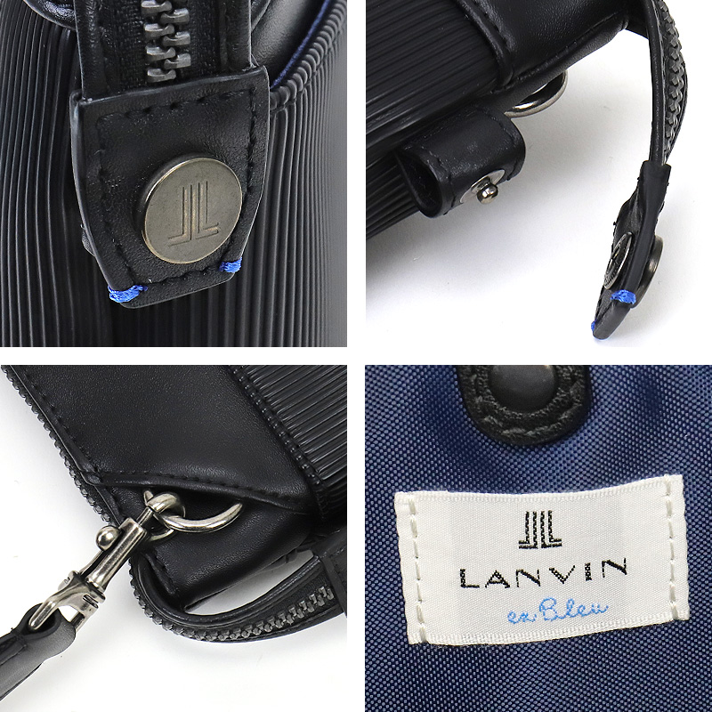 LANVIN en Bleu ランバンオンブルー クラッチバッグ バンプ ミニ
