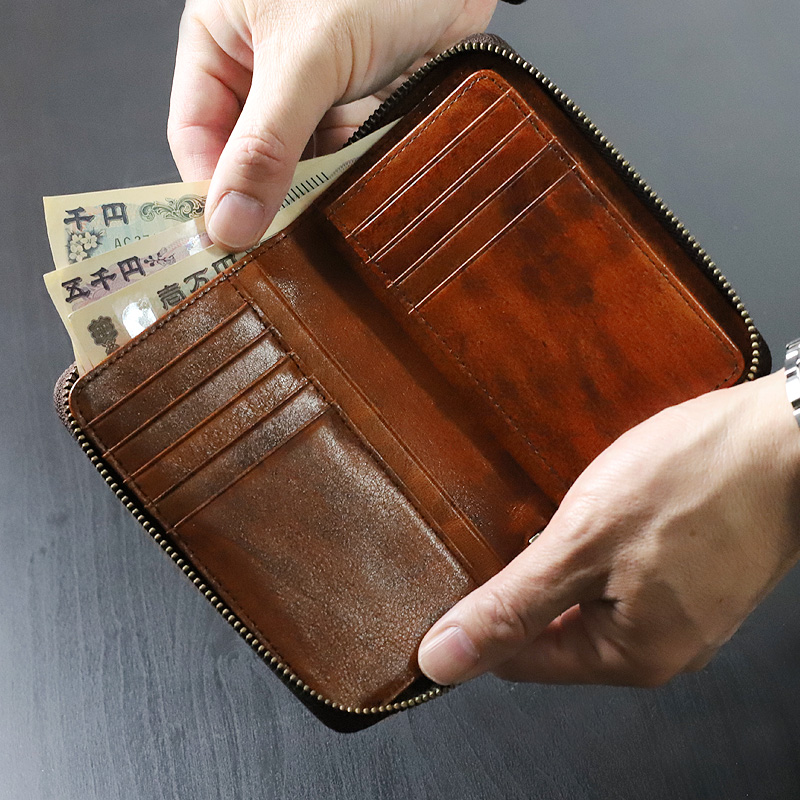 LUGARD（ラガード） G3 二つ折り財布 セミ長財布 札入れ ミドル 