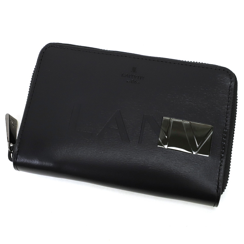 LANVIN en Bleu ランバンオンブルー ディアブロ 二つ折り財布 ミドル