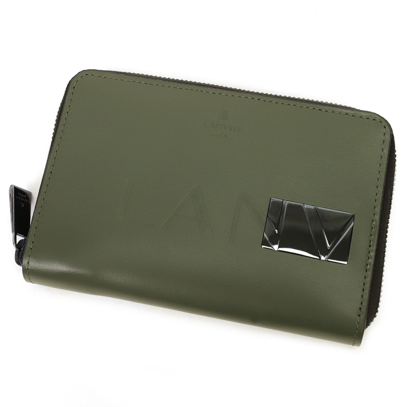 LANVIN en Bleu ランバンオンブルー ディアブロ 二つ折り財布 ミドル